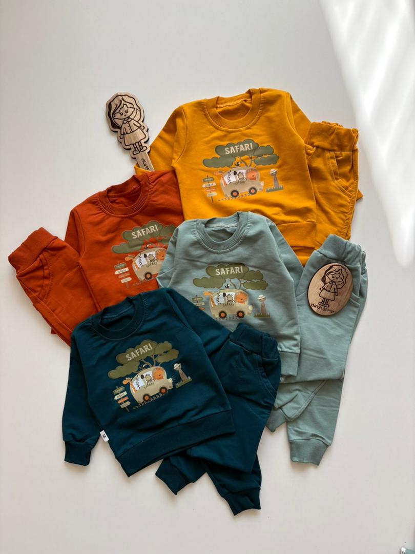 بلوز شلوار دورس سافاری