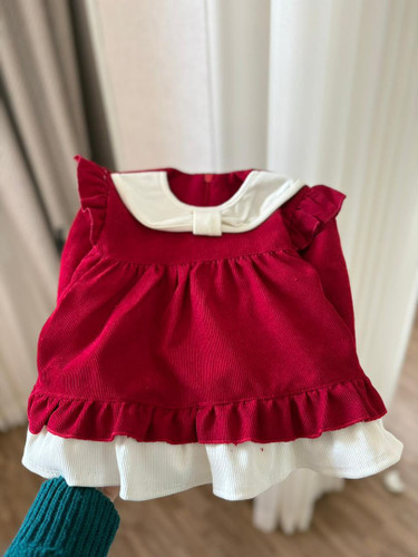 پیراهن یلدایی یقه پرنسسی😍