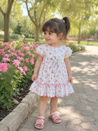 پیرهن موسلین گل گلی🎀😍