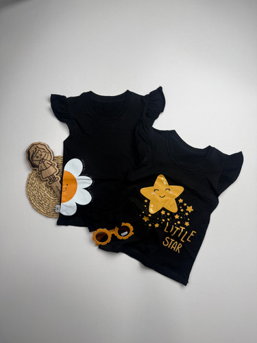 تیشرت آستین چیندار✨