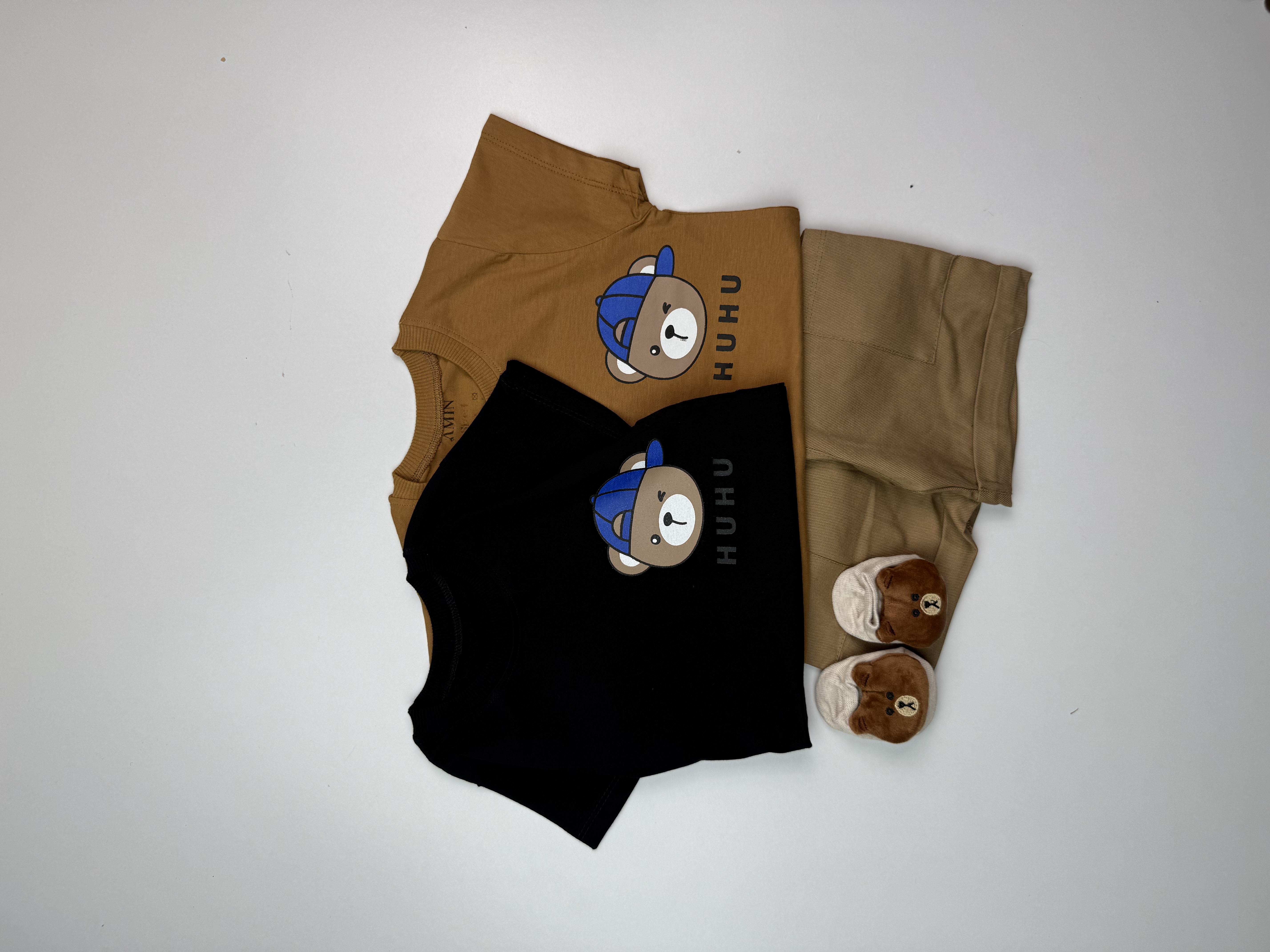 تیشرت تک چاپی خرس