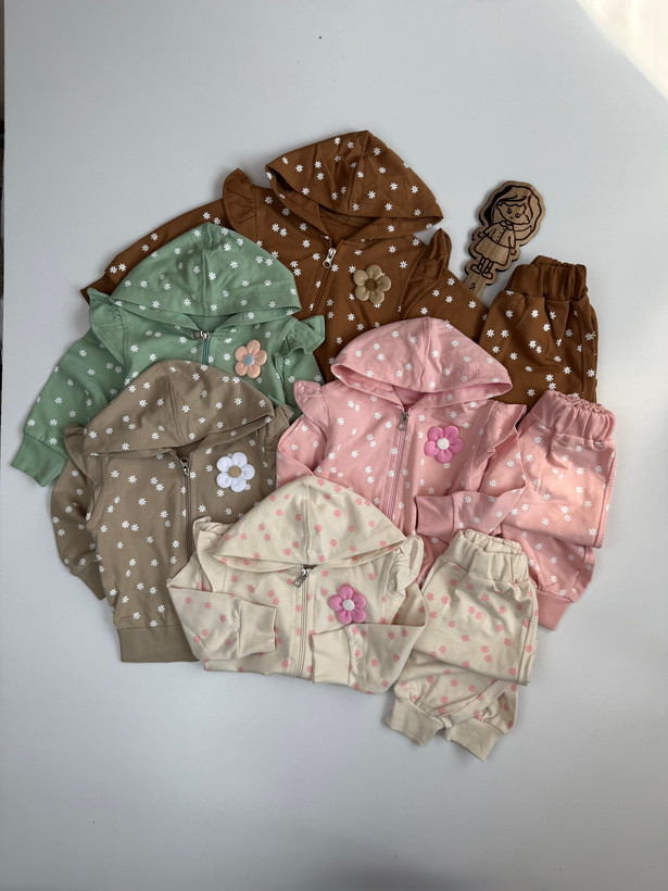 ست سویشرت شلوار دخترانه🎀😍شارژ هفته اینده🤚🏻
