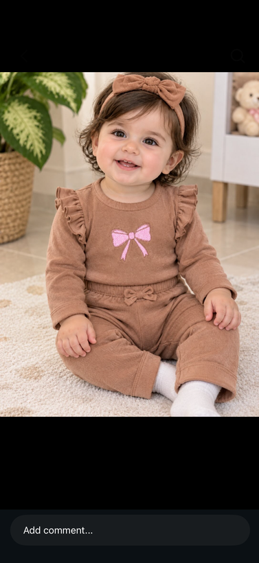 ست بادی شلوار کبریتی پاپیون🎀