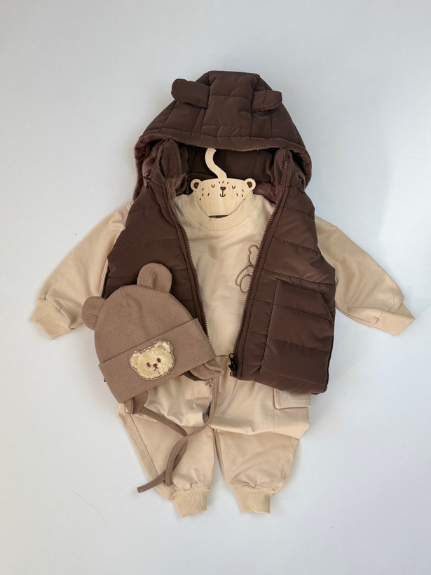 پافر سیلیکونی گوشدار🐻
