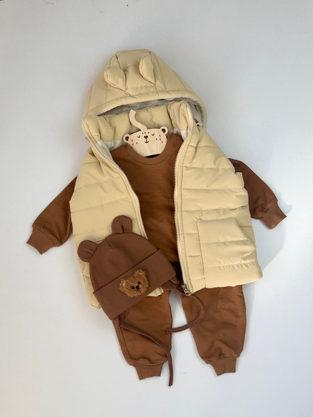 پافر سیلیکونی گوشدار🐻